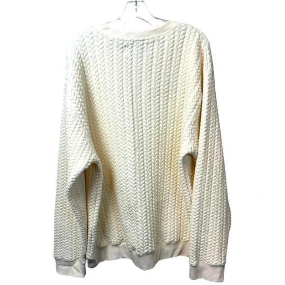 VINTAGE Cable Knit Crewneck Sweatshirt. Myrtle Beach - Picture 2 of 11